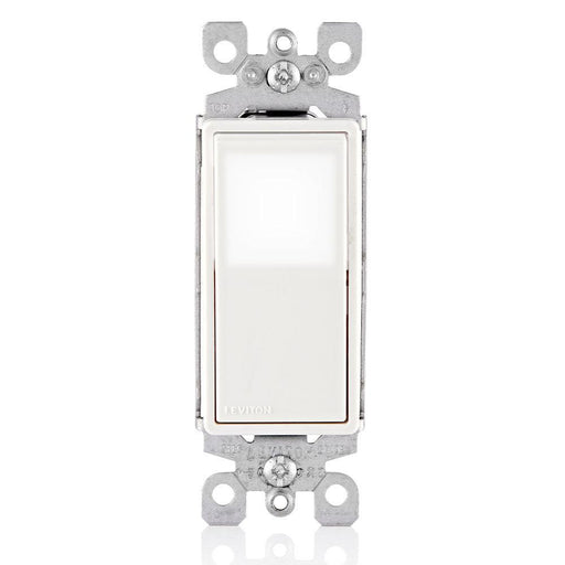 Leviton 15Amp Decora LED Illuminated Rocker 3-Way Switch, Model L5613-2W - Orka