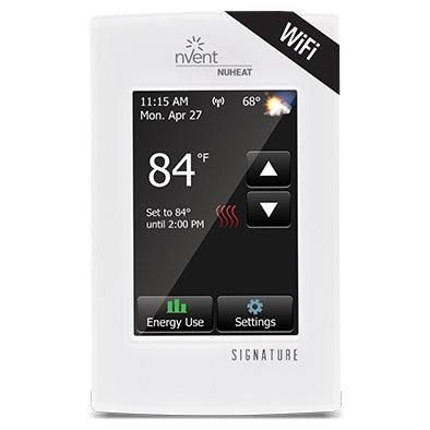 nVent Nuheat Signature - WiFi Touchscreen & Programmable Floor Heating Thermostat (dual voltage) - AC0055 - Orka
