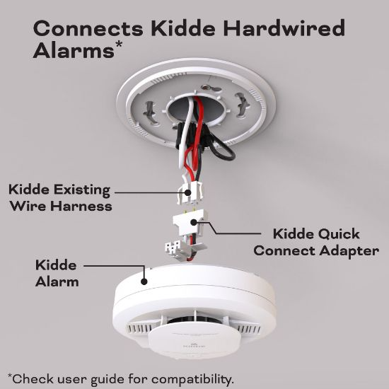 Kidde Smoke and Smoke + Carbon Monoxide Alarm Adapter, Model 20-9003