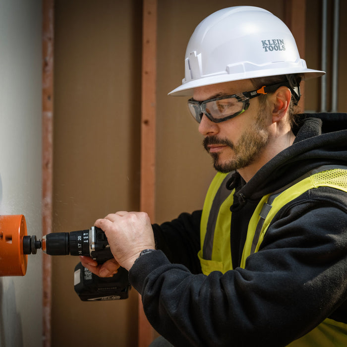 Klein Tools Low-Profile Gasket Safety Glasses, Clear Lens