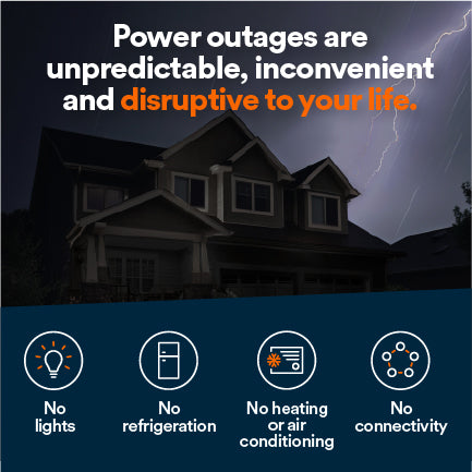 Génératrice de secours Generac, 14 kW | Cellulaire
