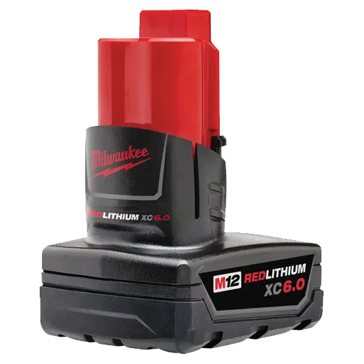 Milwaukee M12™ REDLITHIUM™ XC6.0 Battery, Model 48-11-2460*