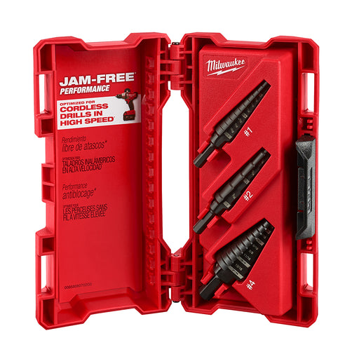 Milwaukee Step Drill Bit Set (3 PC)