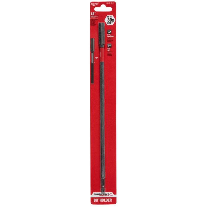 Milwaukee SHOCKWAVE™ 12" Impact Duty Magnetic Bit Holder