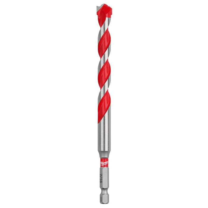 Milwaukee 1/2" x 4" x 6" SHOCKWAVE™ Impact Duty Carbide Hammer Drill Bit with POWER TIP™
