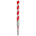Milwaukee 1/2" x 4" x 6" SHOCKWAVE™ Impact Duty Carbide Hammer Drill Bit with POWER TIP™