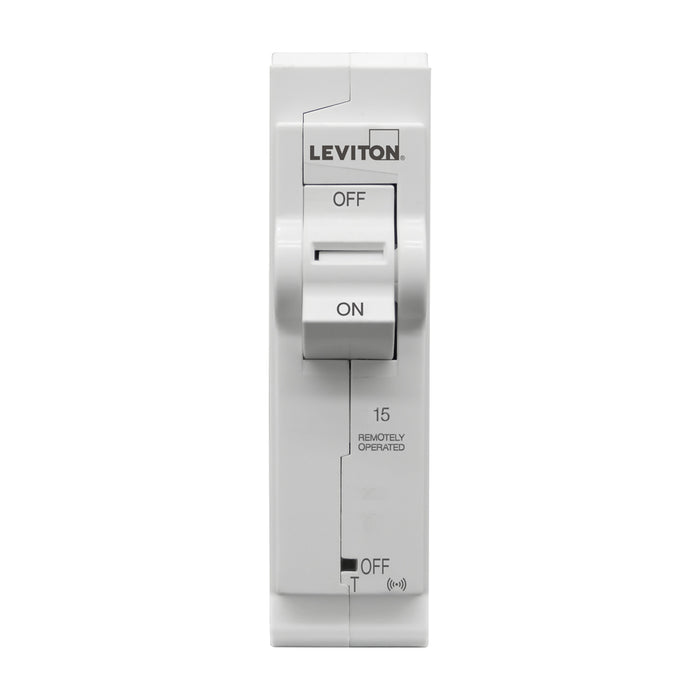 Leviton 2nd Gen SMART 1-Pole 15A Standard Circuit Breaker, Model LB115-ST