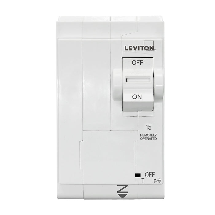Leviton 2nd Gen SMART 2-Pole 15A Standard Circuit Breaker, Model LB215-ST*