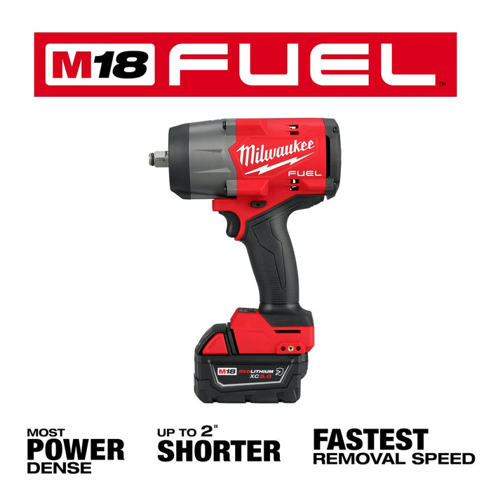 Milwaukee M18 FUEL™ 1/2" High Torque Impact wrench w/ Friction Ring Kit