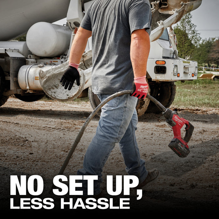 Milwaukee M18 FUEL™ 4 ft Pencil Vibrator Kit