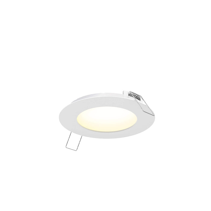DALS Lighting White 4 Inch Round LED Recessed Panel Light, Model 2004-WH*
