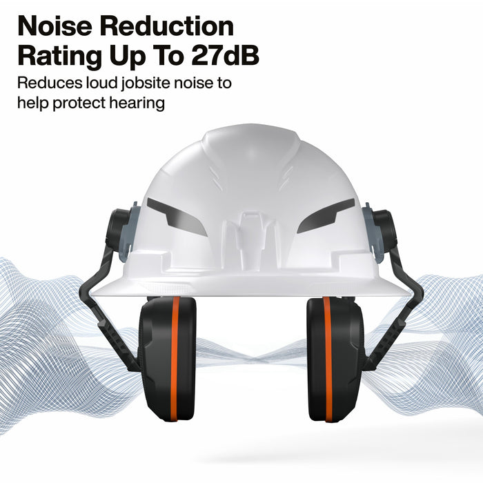 Klein Tools Slim Non-Conductive Hard Hat Earmuffs