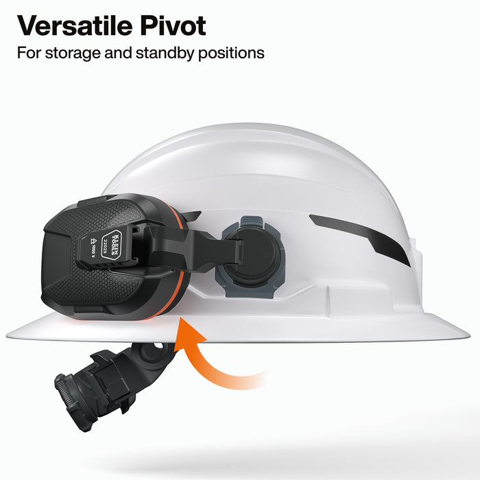 Klein Tools Slim Non-Conductive Hard Hat Earmuffs