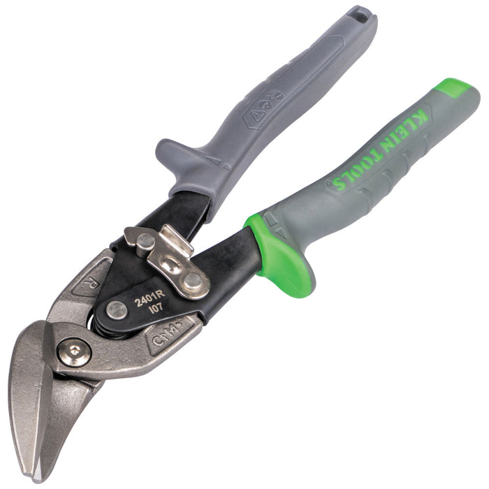 Klein Tools Offset Right-Cutting Aviation Snips, Model 2401R*
