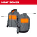 Milwaukee M12™ Heated Hoodie Kit Gray 2X