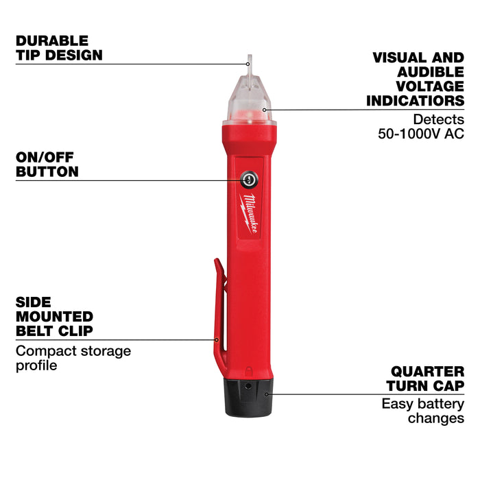Milwaukee GFCI Receptacle Tester and Voltage Detector