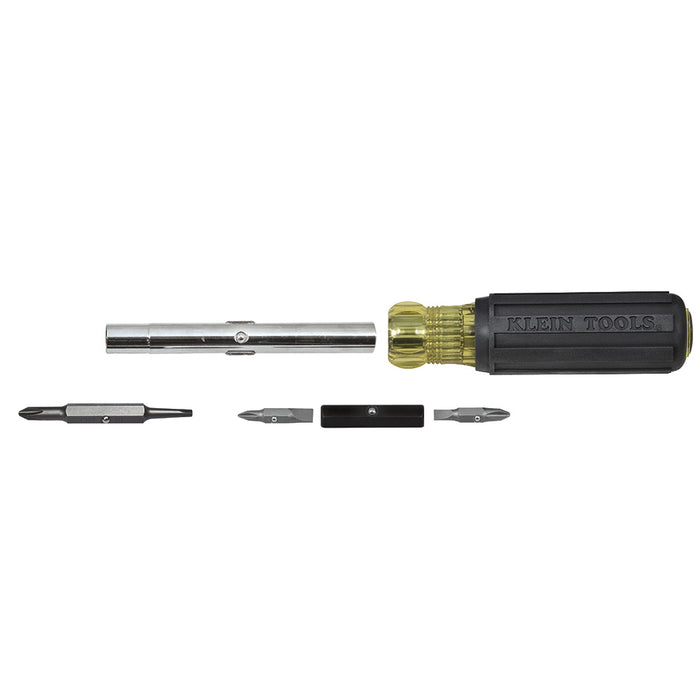 Klein Tools Multi-Bit Screwdriver / Nut Driver, 10-in-1, Heavy Duty, Model 32557*