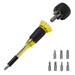 Klein Tools 8-in-1 Tru-Grip Screwdriver with Stubby