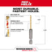 Milwaukee 5/64" SHOCKWAVE™ Impact Duty RED HELIX™ Titanium Drill Bit