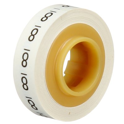 3M Canada ScotchCode Wire Marker Tape Refill Roll, Number 8, Model SDR-8