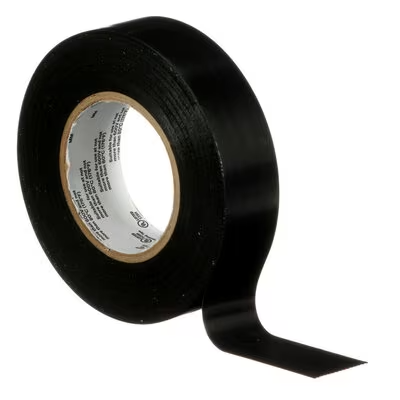 3M Canada Temflex General Use Vinyl Electrical Tape 165, Black, 3/4in x 60 ft, Model 165BK4A*