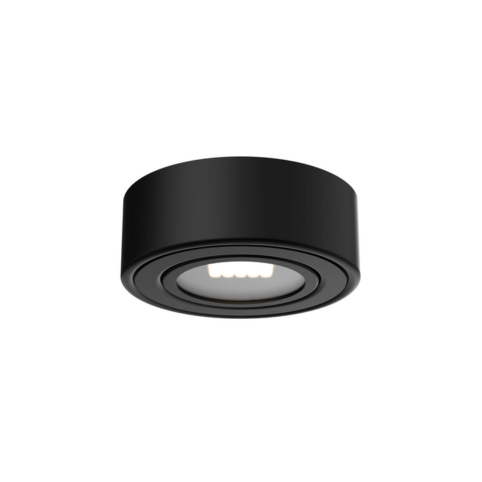 Dals Lighting Black Color Temperature Changing 2-in-1 Puck Light, Model 4005-CC-BK*