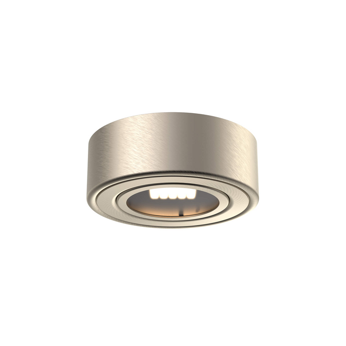 Dals Lighting Satin Nickel Color Temperature Changing 2-in-1 Puck Light, Model 4005-CC-SN*