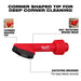 Milwaukee AIR-TIP™ Rotating Corner Brush Tool