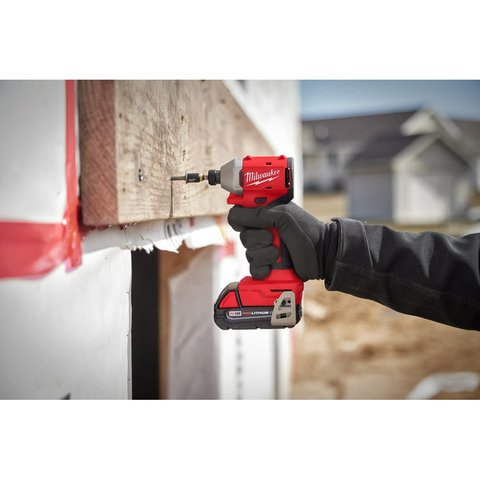 Milwaukee M18™ Compact Brushless 1/4" Hex Impact Driver