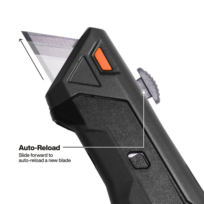 Klein Tools Auto-Loading Retractable Utility Knife with Dual-Sided Blade Magazine