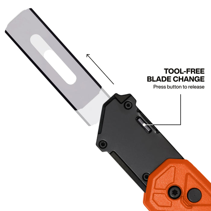 Klein Tools FLICKBLADE Folding Carpet Utility Knife