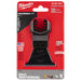 Milwaukee OPEN-LOK™ 2-1/2" TITANIUM CHARGED™ Bi-Metal Multi-Material Multi-Tool Blade