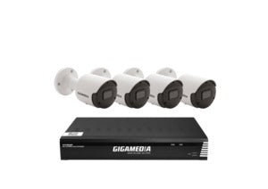 Gigamedia Ip Kit 5Mp 4 Cam + 2 Tb Hdd