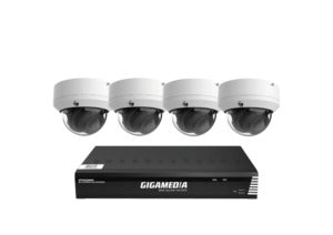 Gigamedia Ip Kit 5Mp Nvr 8 Channels + 4