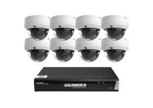 Gigamedia Ip Kit 5Mp Nvr 16 Channels + 8