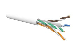 Gigamedia C6 Utp 4P Pvc Cmr White 305M