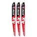 Milwaukee 9" 5 TPI AX w/NITRUS Carbide Teeth SAWZALL Blade for Wood with Nails 3PK