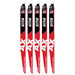 Milwaukee 12" 5 TPI AX w/NITRUS Carbide Teeth SAWZALL Blade for Wood with Nails 5PK