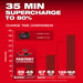 Milwaukee M18 REDLITHIUM FORGE XC8.0 Battery (10 Pk)
