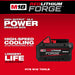 Milwaukee M18 REDLITHIUM FORGE XC8.0 Battery (10 Pk)