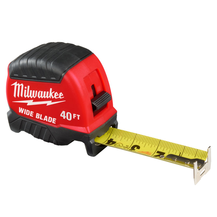 Milwaukee 40ft Wide Blade Tape Measure