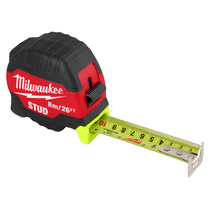 Milwaukee 8m/26ft STUD™ Tape Measure