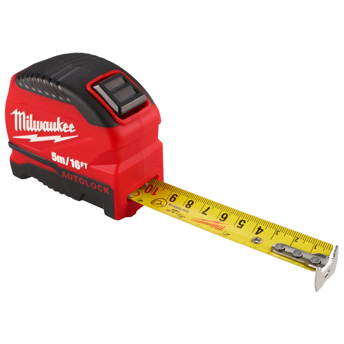 Milwaukee 5m/16ft Auto-Lock Tape Measure