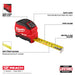 Milwaukee 5m/16ft Auto-Lock Tape Measure