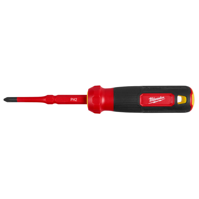Milwaukee 2-in-1 1000V Insulated Flip Shank Multi-Bit Screwdriver