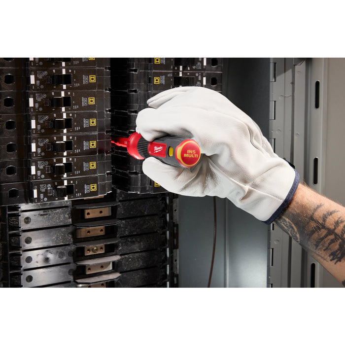 Milwaukee 2-in-1 1000V Insulated Flip Shank Multi-Bit Screwdriver