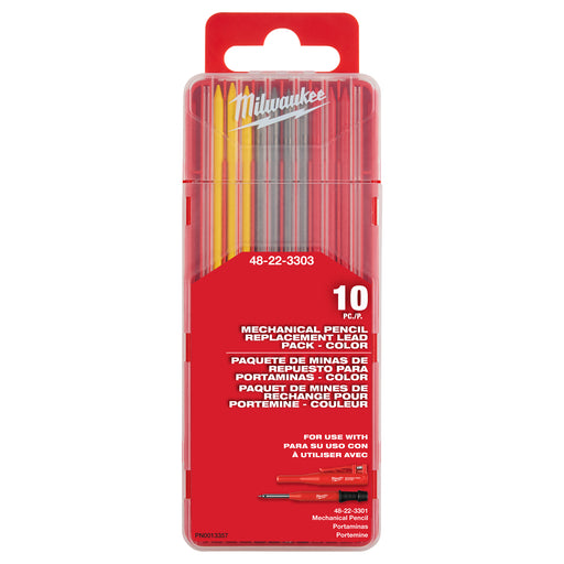 Milwaukee Mechanical Pencil Replacement Lead - Color