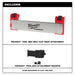 Milwaukee PACKOUT Tool Box Belt Clip Rack Attachment