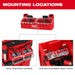 Milwaukee PACKOUT Tool Box 2-Bin Attachment