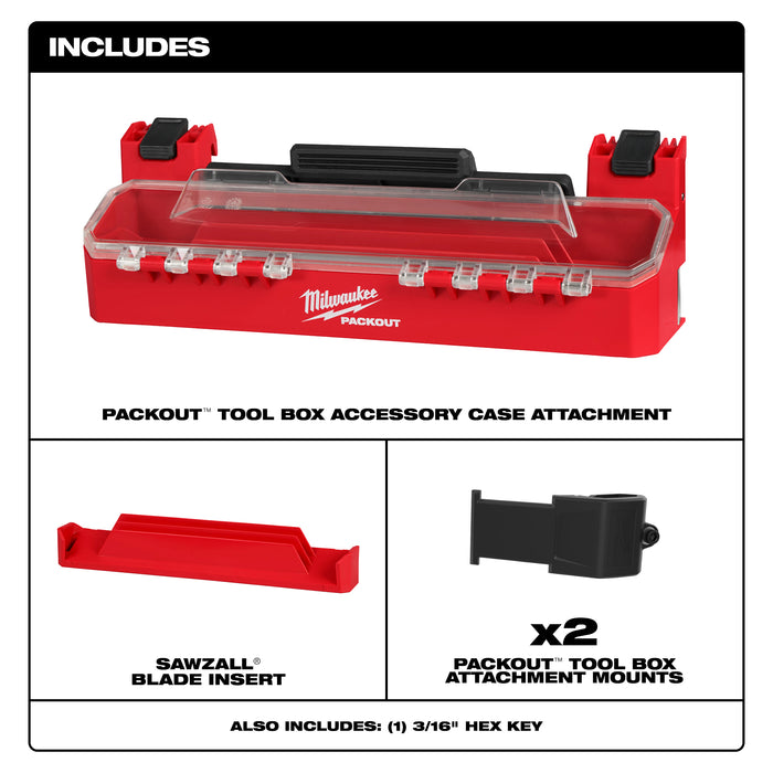 Milwaukee PACKOUT Tool Box Accessory Case Attachment